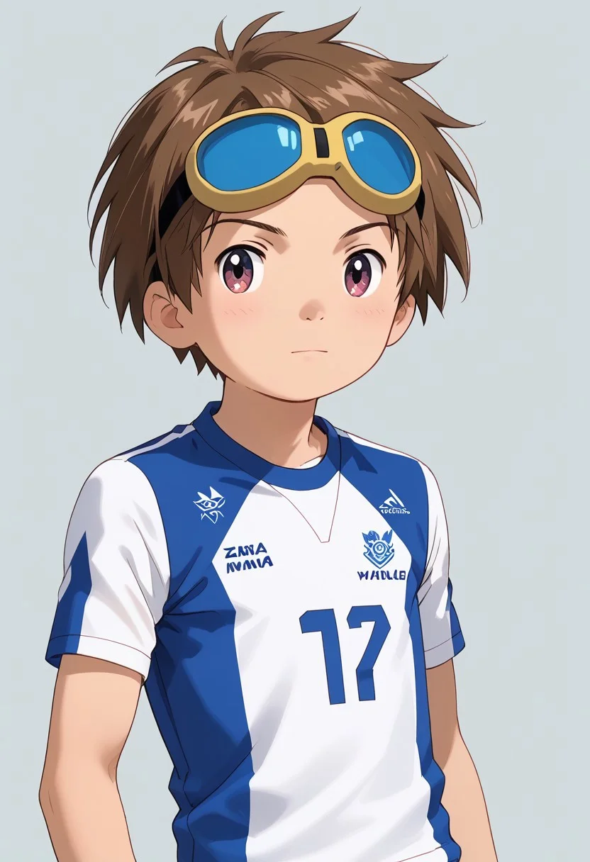 score_9, score_8_up, score_7_up, zPDXL2,
,
1boy, solo, goggles on head, brown hair, volleyball uniform