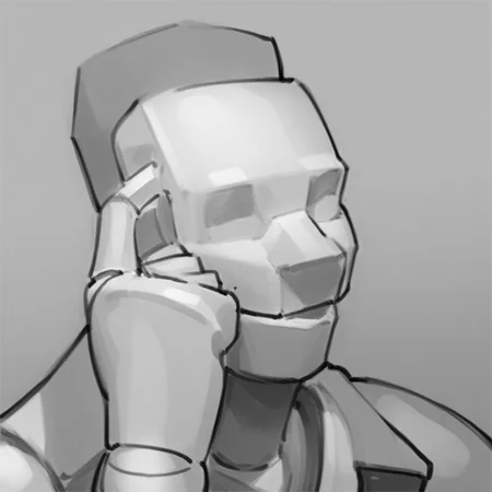 Pencil Sketch Drawing, score_9, score_8_up, score_7_up, score_6_up, score_5_up, score_4_up, source_anime, BoxPerson, monochrome, greyscale, no humans, robot, mecha, humanoid robot, dynamic pose, flat color, sketch, black and white drawing, graphite drawing, score_9, score_8_up, score_7_up, score_6_up, score_5_up, score_4_up, source_anime, BoxPerson, monochrome, greyscale, no humans, robot, mecha, humanoid robot, dynamic pose, flat color, sketch, cinematic, detailed, sharp detail,  <lora:BoxPerson:1>, closeup, head, planar face  ((basic forms)), wireframe