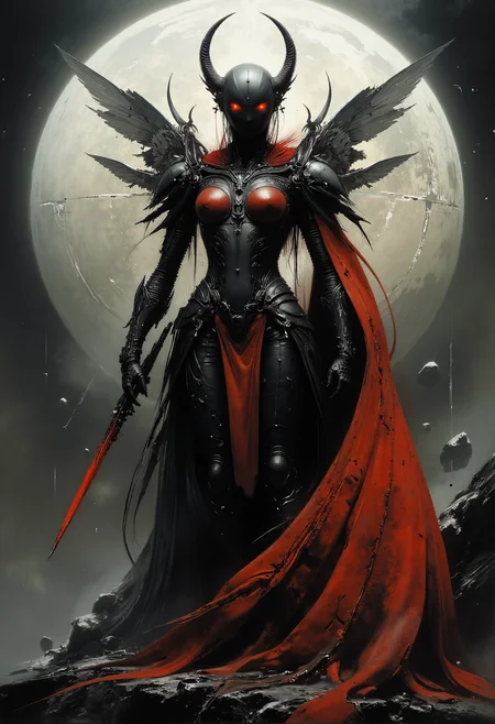 Noble Being, Prideful, The Lone Cyborg, <lora:- Flux1 - vanta_black_V1.0.safetensors:0.75>, <lora:artisketchyfs-v02.safetensors:0.75>, <lora:FluxProtectorsOfNature.safetensors:0.75>, <lora:The_Dark_Side_Of_The_Future.safetensors:0.43>, <lora:Ethereal Grace - s1 g4.safetensors:0.7>,