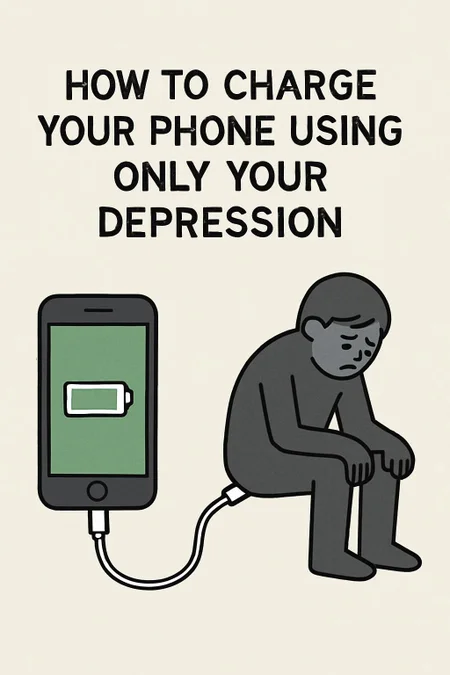 How to charge your phone using only your depression