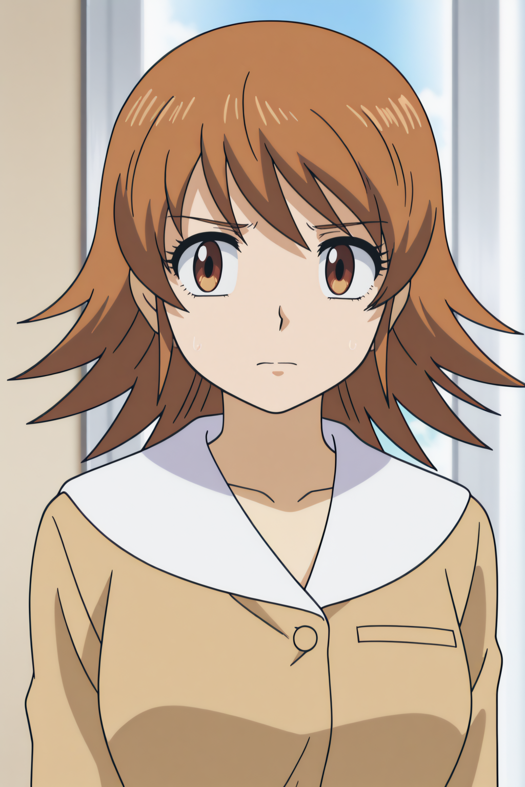 Yoshimi Akashi <lora:Zettai_Karen_Children_-_Yoshimi_Akashi_-_illustrious:0.8>