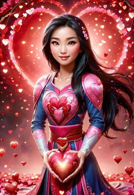 Mulan with a heart, ral-vltne