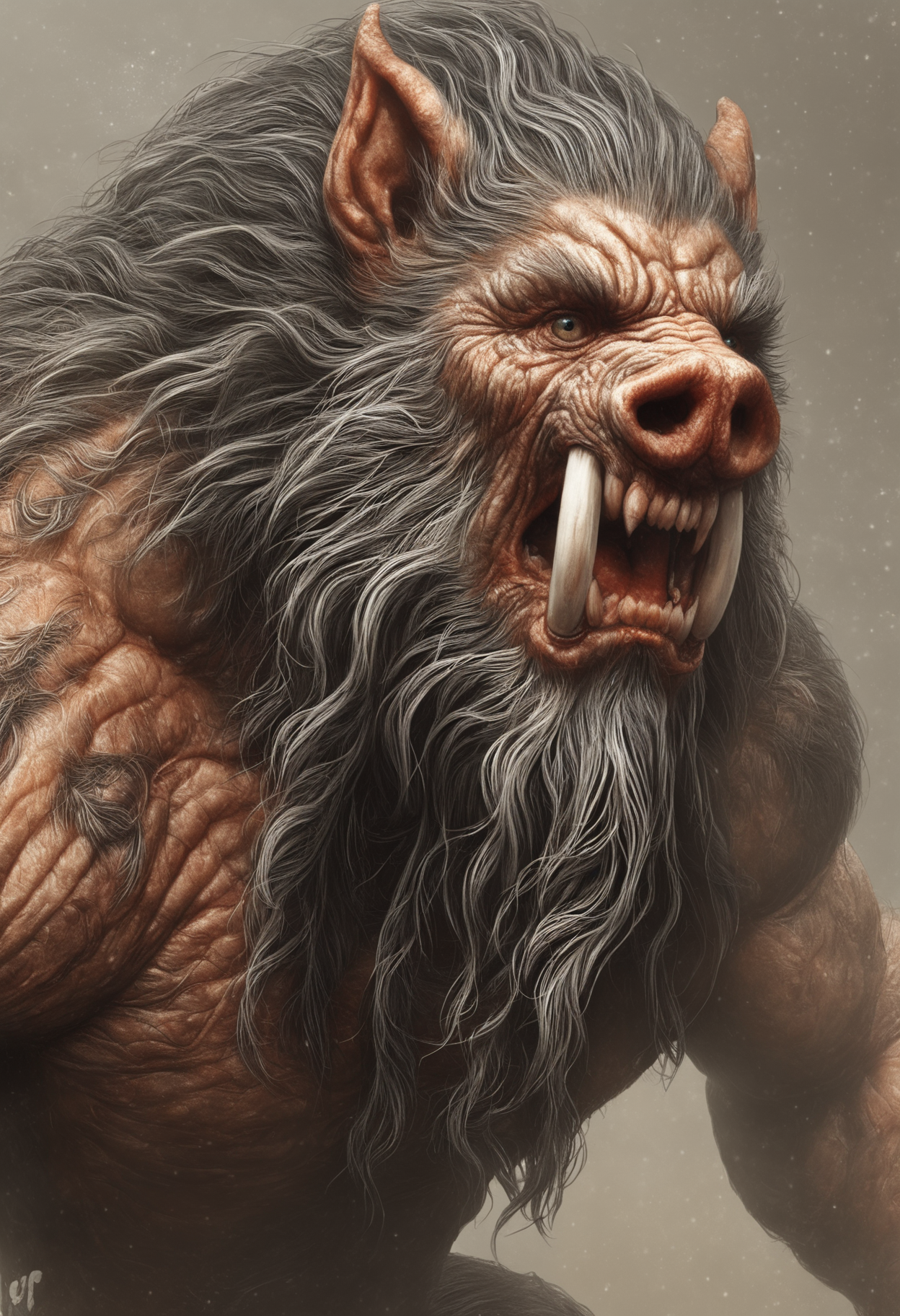 manbearpig, cinematic lighting, monster, <lora:manbearpig-10:0.85>
