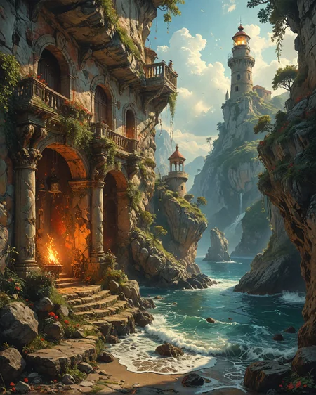 dagonalgae cloak, Nicholas Roerich (mystic oceans), Red tide algal bloom coastline, petrified sailor's buttons. cliff-top lighthouse complex, guillemot colony noise,
<lora:tbh124-sdxl:0.15> style of Jean-Antoine Watteau,
<lora:tbh129-sdxl:0.15> style of Michael Cheval,
<lora:Sinozick:0.15>,
<lora:tbh297-sdxl:0.4>,
<lora:add-detail-xl:0.7>,
<lora:extremely_detailed:0.7> extremely detailed,
<lora:Flux-XL_Scenery:0.15> flux-scenery,
<lora:Flux-style-xl-lora:0.15> flux-style,
<lora:1dkXLP:0.15> 1dk,
8K resolution, ultra-detailed cinematic composition, contemporary concept art style, volumetric magical atmosphere with ethereal glow, rich complementary color palette, vivid gradients and chiaroscuro contrast, dynamic perspective with layered depth of field, inspiring awe-inspiring mood, Unreal Engine 5 render quality, intricate textures, flawless anatomy, rule of thirds composition, luminous highlights, surreal ambiance, award-winning illustration, harmonious balance of light and shadow, photorealistic details, ArtStation trending, chromatic accents, nostalgic futurism, dreamlike serenity, bold creativity, professional finish, sharp focus, ambient background, fascinating dynamic motion,, Baroque art style, dynamic composition, dramatic lighting, rich colors, intricate details, professional-grade execution, captures the grandeur and theatricality of the Baroque period, oil painting art style from Renaissance period, masterful composition, Renaissance mood, renaissance oil painting, brush strokes
