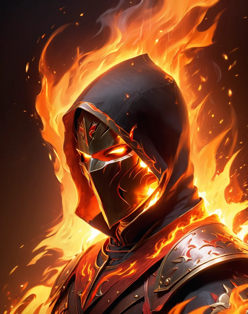 <lora:Fiery_aura_XL_-_Burning_passion:1> fiery aura, (masterpiece), best quality, highres, 4k, 8k, amazing quality, amazing shading, soft lighting, templar