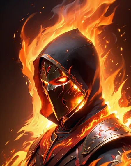 <lora:Fiery_aura_XL_-_Burning_passion:1> fiery aura, (masterpiece), best quality, highres, 4k, 8k, amazing quality, amazing shading, soft lighting, templar