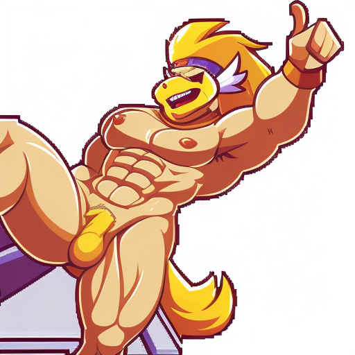 stylized art, teeth, locker room, lying in bed, bulge, hand on hip, navel hair, claws, furry with non-furry, cropped legs, pole dancing, holding phone, pointing upwards, grinning, white background, smirk, open mouth, pixel art, topless male, outline, wavy hair, presenting rear, transparent background, wings, from below, artist name, toned abs, thick thighs, excited, socks, arm up, head band, beard, money, long hair, 2boys