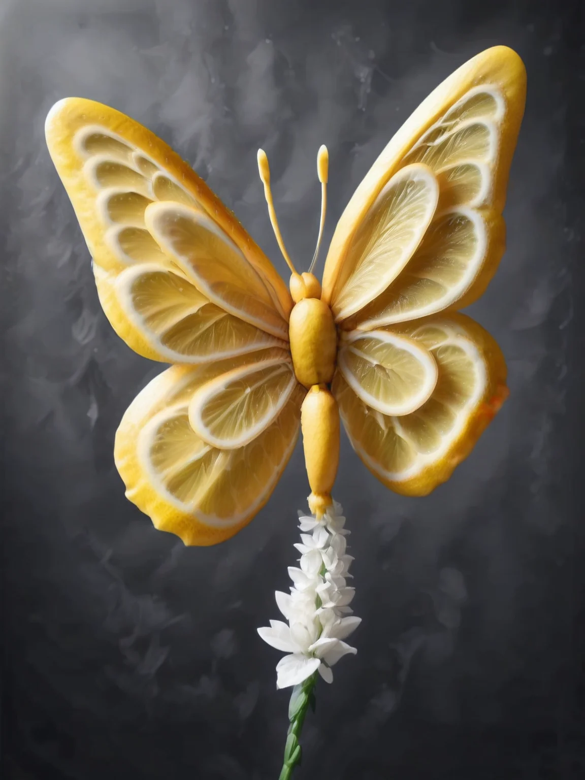 An ais-lmnsgr butterfly with delicate wings landing on a vibrant flower <lora:ais-lmnsgr-sdxl:1>