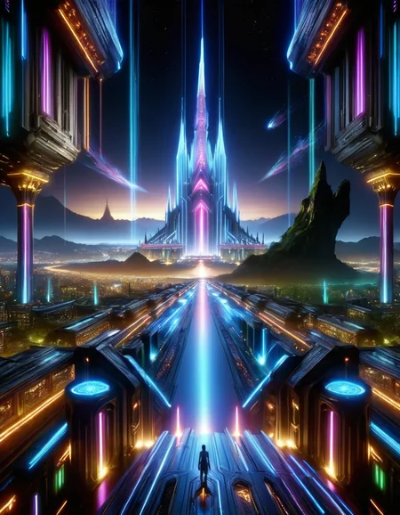ral-gamingrig, fantasy art by Peter Jackson, Anime, landscape of a Yangon, Stars in the sky, Epic fantasy, CGI spectacle, world-building, digital art, <lora:ral-gamingrig-sdxl:0.8>, highly detail, cinematic, best, epic, glowing, intense, highly color focused, cinematic perfect intricate stunning fine detail