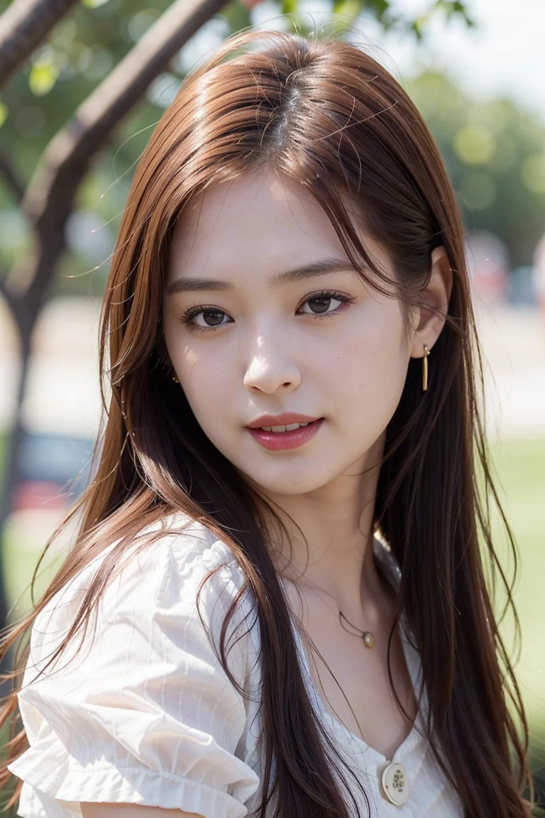 <lora:meizi:0.6> ,meizi,
(8k, best quality, masterpiece:1.2), detailed cafe,(night:1.2),sitting,dating,(nose blush), (closed mouth) ,beautiful detailed eyes,(white,collared shirt:1.1), (business attire:1.1),(black trousers:1.1), cafe,book,floating hair NovaFrogStyle,
photorealistic, realistic, solo, (messy_hair:1.2), (photorealistic:1.4), best quality,hand behind back, ultra high res, (samll breasts:1.2),Simple background,smooth skin,smile,stand,
beautiful, masterpiece, best quality, extremely detailed face, perfect lighting, 1girl,
, ultra high res,
parted lips,
lipstick,
ultra detailed,
Peach buttock,
looking at viewer,
masterpiece, <lora:iu_V35:0.1> ,<lora:cuteGirlMix4_v10:0.1>, <lora:jennieForBLACKPINK_v10:0.2>