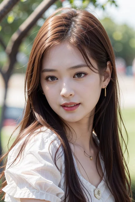 <lora:meizi:0.6> ,meizi,
(8k, best quality, masterpiece:1.2), detailed cafe,(night:1.2),sitting,dating,(nose blush), (closed mouth) ,beautiful detailed eyes,(white,collared shirt:1.1), (business attire:1.1),(black trousers:1.1), cafe,book,floating hair NovaFrogStyle,
photorealistic, realistic, solo, (messy_hair:1.2), (photorealistic:1.4), best quality,hand behind back, ultra high res, (samll breasts:1.2),Simple background,smooth skin,smile,stand,
beautiful, masterpiece, best quality, extremely detailed face, perfect lighting, 1girl,
, ultra high res,
parted lips,
lipstick,
ultra detailed,
Peach buttock,
looking at viewer,
masterpiece, <lora:iu_V35:0.1> ,<lora:cuteGirlMix4_v10:0.1>, <lora:jennieForBLACKPINK_v10:0.2>