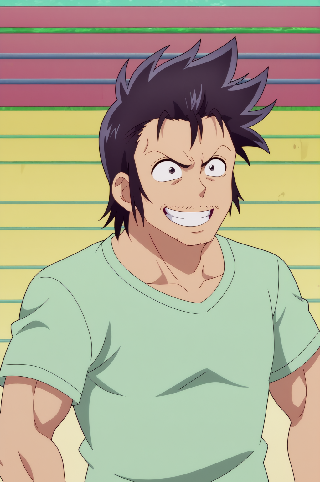 rating_safe,  anime screencap, consistent background,   Max The Hero, light smile, upper body, 1girl <lora:Lv1_Maou_to_One_Room_Yuusha-Max_The_Hero-PDXL:0.8>