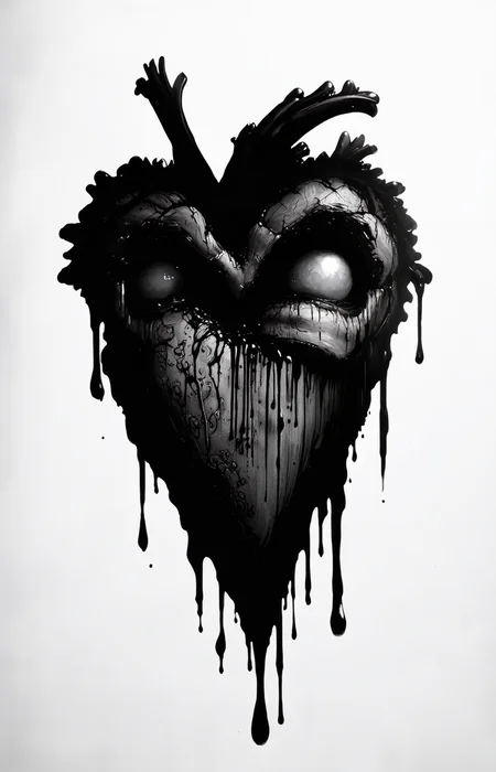 big tears in small, i see hate, war, terror, sorrow , death appears in a dress of ash, silent laughter, cold heart