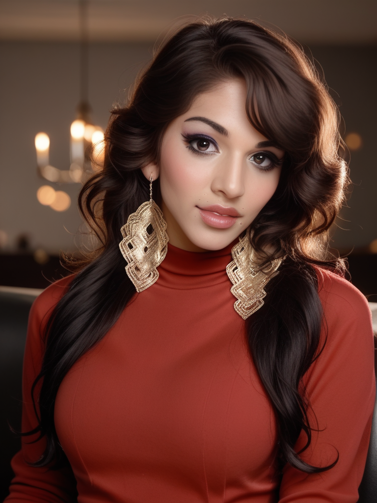 score_9, score_8_up, score_7_up, Jan3M4rie, Jane Marie,  <lora:Jan3M4rie-pony:1>
 1girl, makeup, big lips, long hair, bobbed hair, red sweater portrait, solo, looking at viewer, bokeh, focus, film, velvia, artistic, best quality, photograph, focus