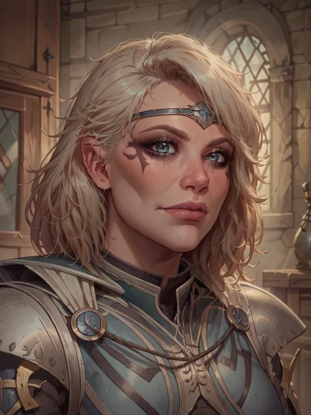 score_9, score_8_up,score_7_up,score_6_up, source_anime, BREAK
1girl, isobelArmor, ,bg3isobel, <lora:isoblePony:1.0>, portrait, breasts, lit by a moonbeam coming from a cieling window, , looking at the viewer,