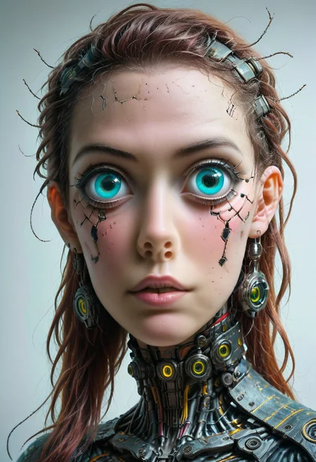 evi@decrepPunk, Photorealistic professional portrait of cyberpunk hacker princess, cyberpunk city background, sci-fi, perfect face, perfect hands, Epic Fantasy, sharp focus, studio photo, intricate details, highly detailed, intricate artwork, masterpiece, ominous, movie poster, golden ratio, trending on cgsociety, trending on artstation, highly detailed, vibrant, studio lighting, detailed skin, ultra realistic, bokeh, sharp features, close up portrait photo