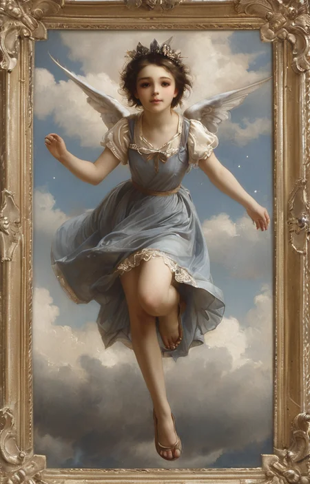 masterpiece,best quality,<lora:tbh202-sdxl:0.9>,illustration,style of william bouguereau portrait of idolmaster cinderella girls,