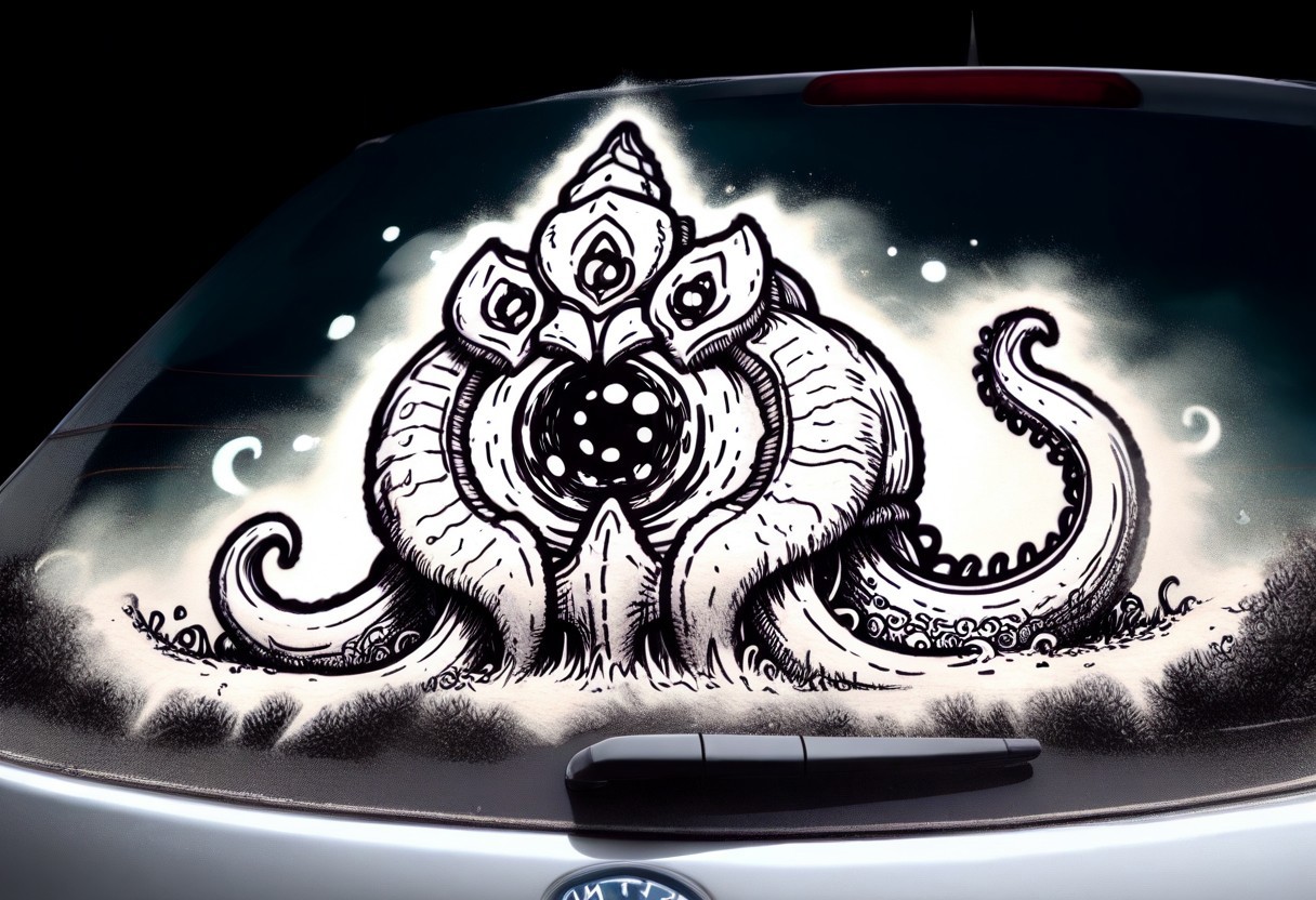 w4shm3, car, doodle, outline, simple, monochrome, velkozpdxl, monster, tentacles, big eye
BREAK, masterpiece, ((detailed background)), ((dynamic background)), 8K, (masterpiece:1.5), intricate details, highly detailed, extreme detail, octane render, unreal engine, fine art, best quality, highres, (detailed face:1.5), ((full_body)), UHD, (((perfect hands))), low light, set at night
