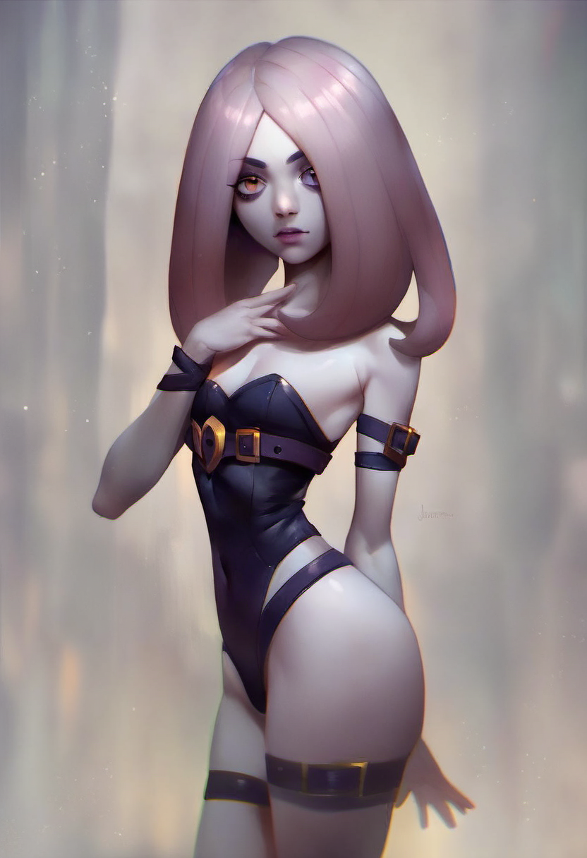 source_cartoon, rating_safe, by Pantsu_Ripper, sucy_manbavaran, fully body, standing, looking at viewer, pose, score_9, score_8_up, score_7_up, score_6_up, score_5_up, score_4_up