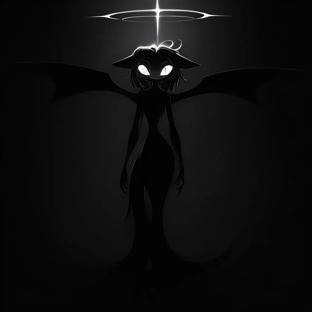 wisp,
1girl, long flowing tail, elegant bat-like wings, glowing eyes, slender and graceful silhouette, soft glowing aura, mysterious smile, windblown hair, twilight setting, otherworldly beauty.,
masterpiece, best quality, amazing quality, very aesthetic, absurdres, newest,
epic detailed backround (volumetric lighting),
,<lora:wisp_illustrious:1>,