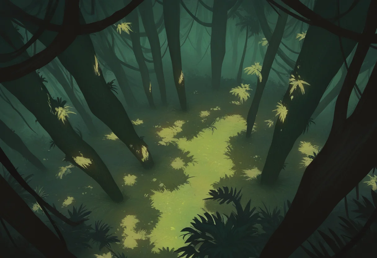 very awa, masterpiece, best quality, hightres, absurdres, pixelPaint, nature, scenery, no humans, jungle, rainforest, (from above:1.1), <lora:PixelPaintStylez-IL:1>