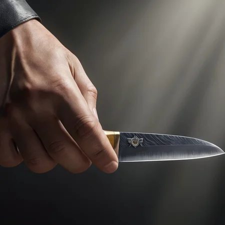 Hyperrealistic art of <lora:Perfect Hand:1.2>
perfection a person holding a knife in their hand perfect hand style, Extremely high-resolution details, photographic, realism pushed to extreme, fine texture, incredibly lifelike