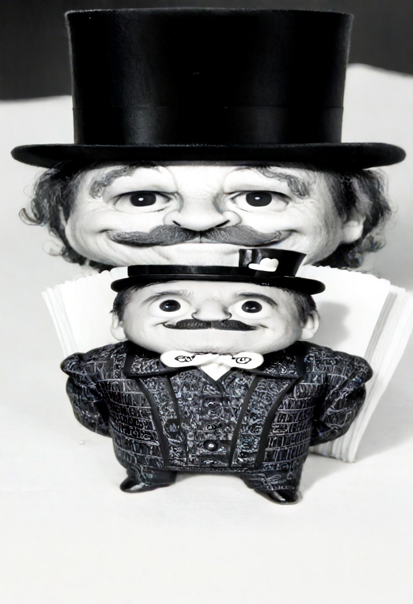 ((((((black and white,wideputinmeme))))),((small man with mustache, top hat, kenbis, chibi, chibi, male only, male, male chibi, monocle, art deco, thick mustache, comically large mustache, handlebar mustache, tiny, multiple men, shrunk, microxl, some little guys,  high angle, from above)), bwMovies, realistic, photo, vintage photo, ((very small man, small man, a small man, a man who is small, a small man)), an unapologetically small human male, black and white, smiling, very happy, euphoric, ecstatic, wonderful small men, large smile, huge smile
