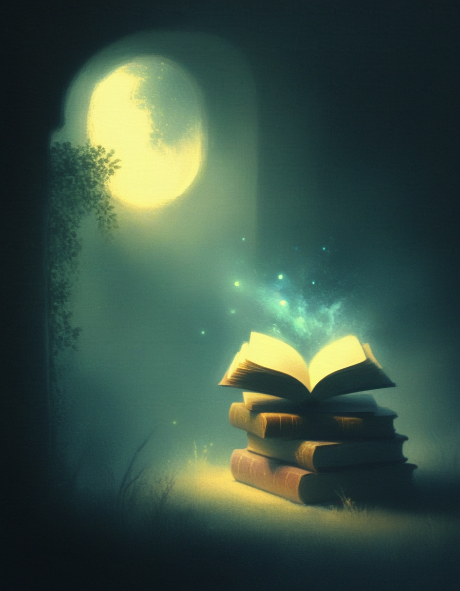 novuschroma style magical library <lora:107_novuschroma_1:1>