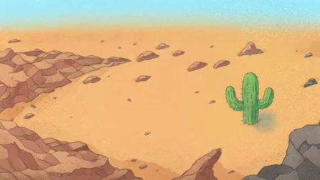 desert, Arizona, (great canyon:1.2), sunset, cactus, no human, SteamSummerSales2024  <lora:Steam_Summer_Sales_2024_pony_r2:1>