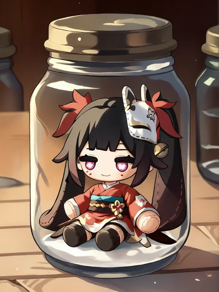 score_9, score_8_up, score_7_up, score_6_up, score_5_up, source_anime,
<lora:sparkle.pony.v2:1>, hisparkle, (spdoll:1.2), sitting,
<lora:in_jar_v1_pruned_pony:1>, in a jar, no lid, spilled milk,