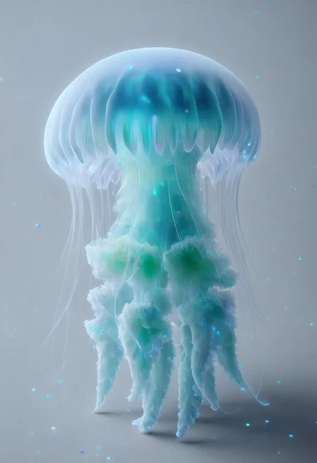 (Jellyfish:2.5),( Light colors:2.5),( Transparent:2.5),( Glass:2.5),( Crystal:2.5),( Small:2.5)