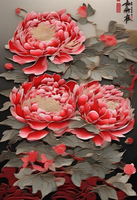 Peony flower