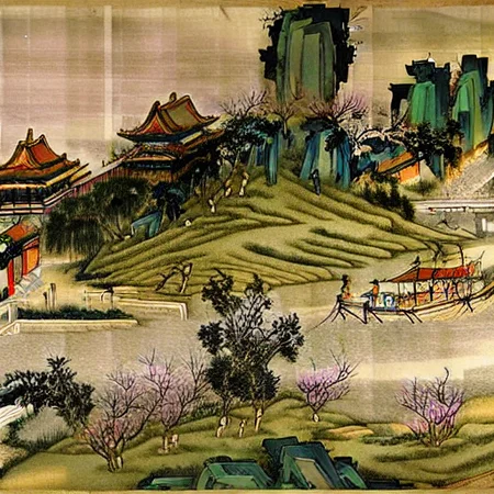 qingmingshanghe, <lora:qingmingshanghe>