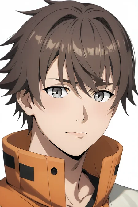 score_9, score_8_up, score_7_up, source_anime, intricate details, (photorealistic:0.6), , upper body, , 1boy, solo, male focus, <lora:kanata_synduality_noir_pony:0.82>, kanata_synduality_noir, brown hair, grey eyes, , The Valley of the Damned, Arms folded across the chest, appearing closed off or guarded, <lora:sdxl_lightning_8step_lora:1>