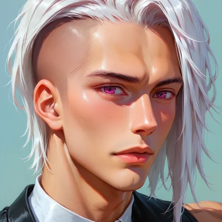 kaelon, 1boy, anime, close up details, portrait