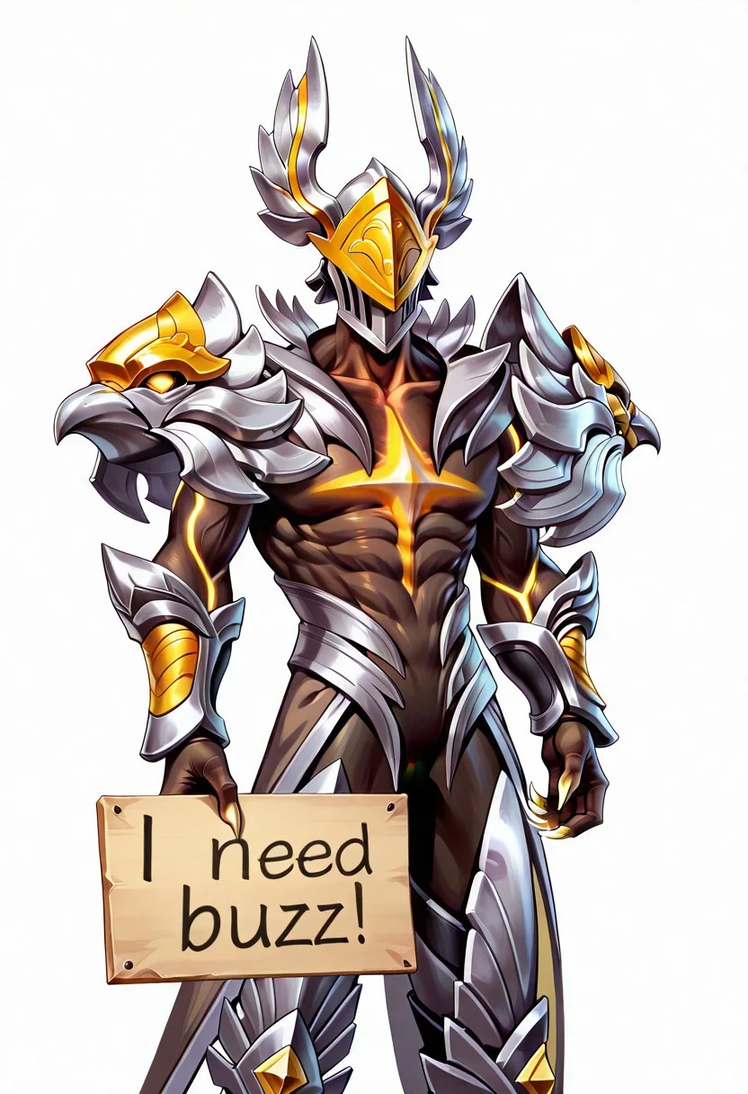 yellow_argusld_scar on torso, yellow_argusld_claws, yellow_argusld_arm veins, grey_argusld_shoulder armor, grey-yellow_argusld_single bird-headed pauldron, grey-yellow_argusld_single vambrace, grey-brown-yellow_argusld_armored waist cloth, grey-yellow_argusld_greaves, argusld, grey-yellow_argusld_winged helmet, 1helmetted male,helmetted black-skinned male focus,
masterpiece, best quality, amazing quality, 8k, face focus, face only, looking at viewer, need_buzz, holding sign, solo,