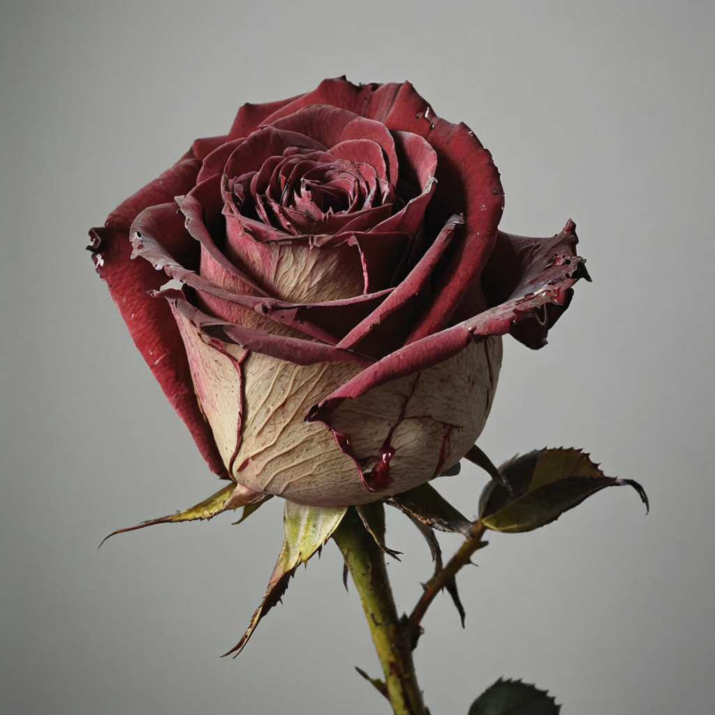 <lora:Everly_Heights_Prop_Generator:.4> a dead rose