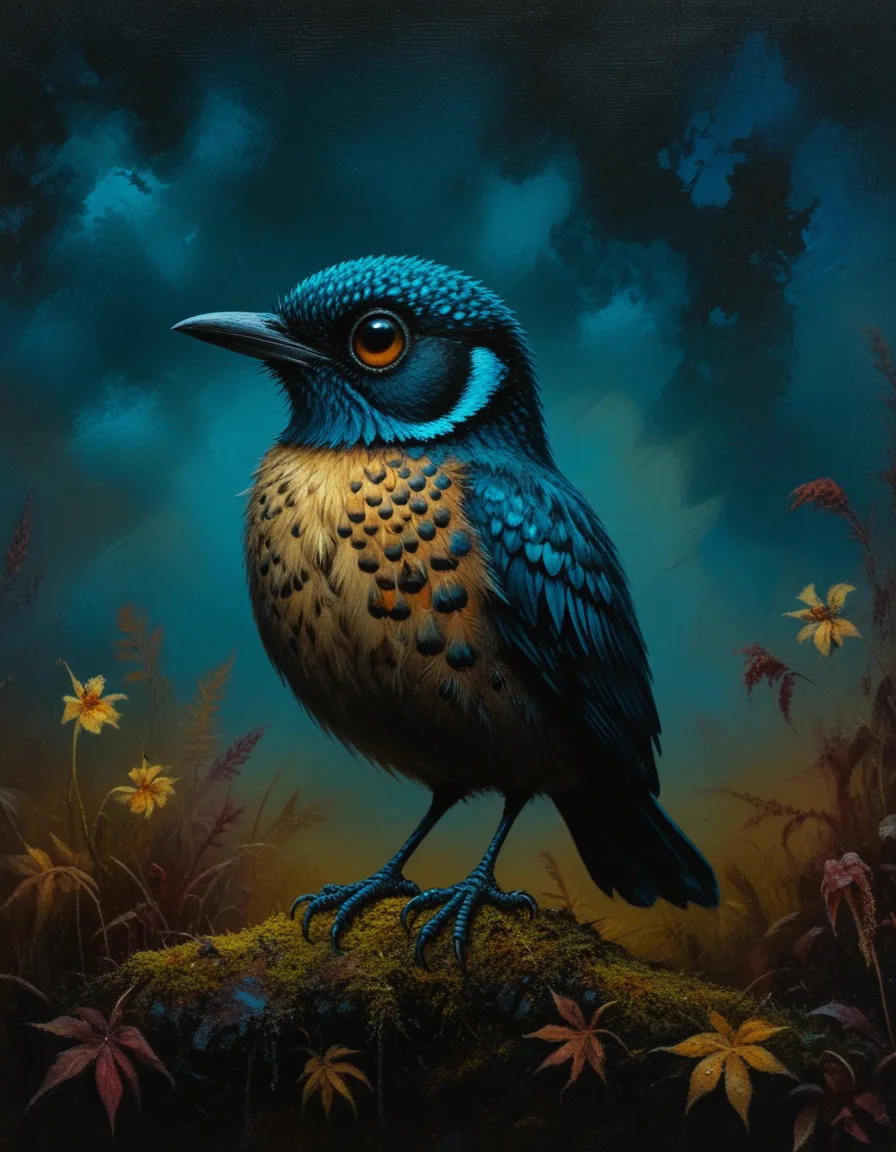 short-legged ground roller novuschroma style <lora:110_novuschromaSXL_a5:1>, <lora:sdxl_lightning_8step_lora:1>