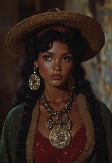 a native american female - a realistic high definition photograph with skin detial and color contrast