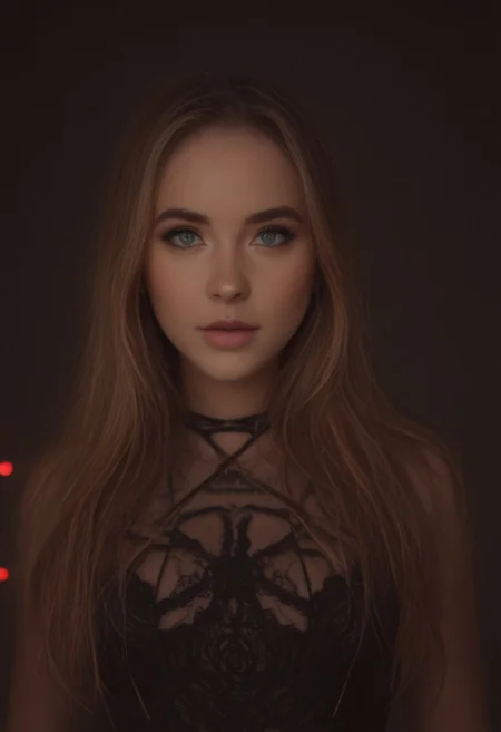 cg, a ginger woman wearing an impressive futuristic suit standing in an impressive, blond hair, ((alienship with turquoise and red lights)), Cinematic, high resolution, sharp focus, mystical, alien, science fiction, futuristic, dynamic style, CGI style, Cross processing color correction, perfect face, perfect eyes, realistic