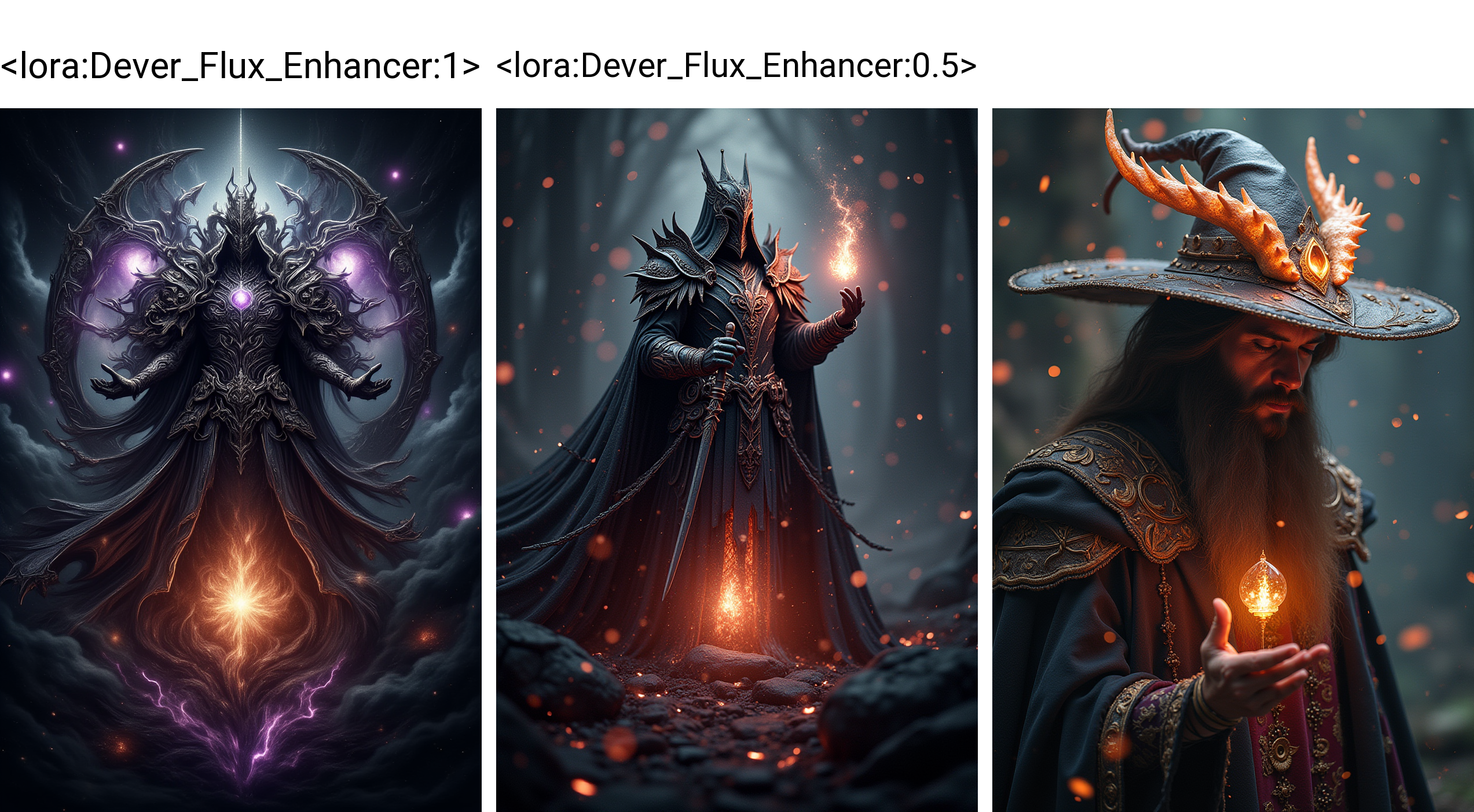 Elemental-style Wizard, octane engine, intricate, UHD, magical composition, excellent composition, fine polished, quality, professional creative, deep aesthetic, confident, ambient atmosphere, glowing, cinematic perfect intricate stunning fine detail, ambient background, dramatic
<lora:Dever_Flux_Enhancer:1>