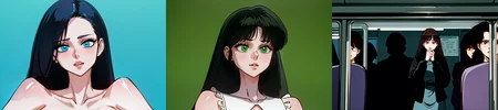 highly insanely detailed, masterpiece, top quality, best quality, highres, 4k, 8k, RAW photo, (very aesthetic, beautiful and aesthetic),
<lora:ranma_style_v1:0.6>,
(1girl:1.3), 1other,
__lazy-wildcards/dataset/background__,âââ