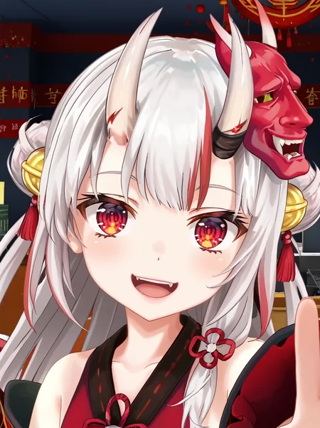 detailed background, shiny skin, posing, rating safe,
<lora:ayame.pony:1>,
ayame,
smile, happy,
office,