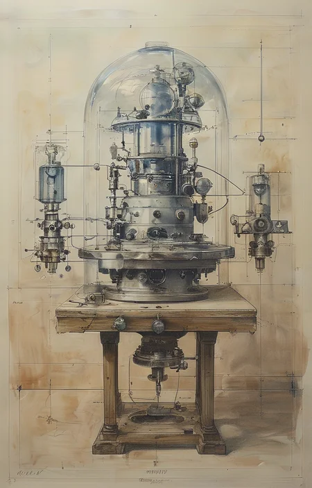 masterpiece,best quality,<lora:tbh249-sdxl:0.9>,illustration,Machine,drawings,