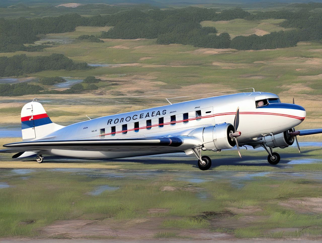 Douglas_DC-3, monsoon_descent, jungle_relief, cinematic_photoreal, rainstorm, hdr, greg_rutkowski 
,masterpiece,best quality,amazing quality
 <lora:Mini list aircraft Illustrious V1:1>
