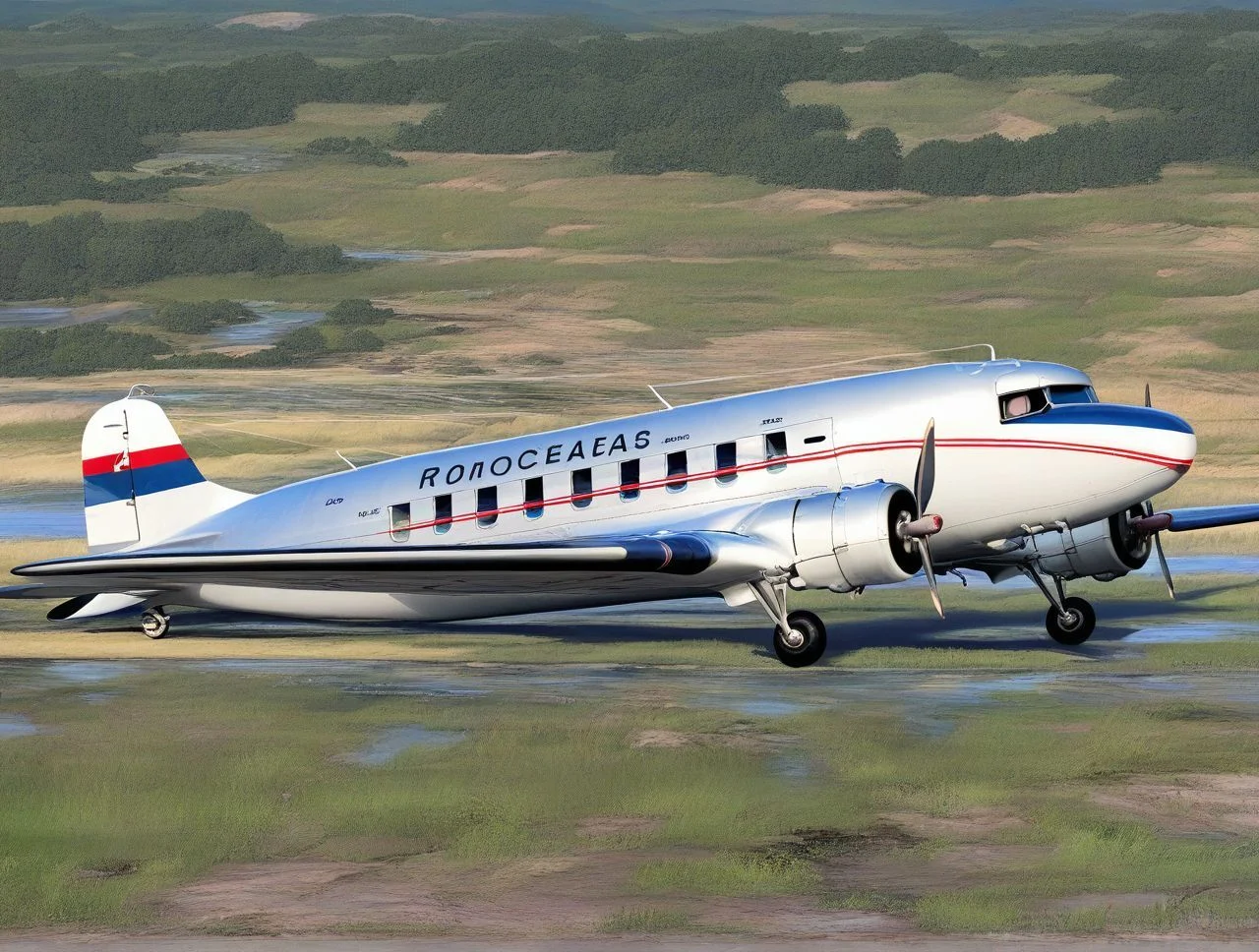 Douglas_DC-3, monsoon_descent, jungle_relief, cinematic_photoreal, rainstorm, hdr, greg_rutkowski
,masterpiece,best quality,amazing quality
<lora:Mini list aircraft Illustrious V1:1>