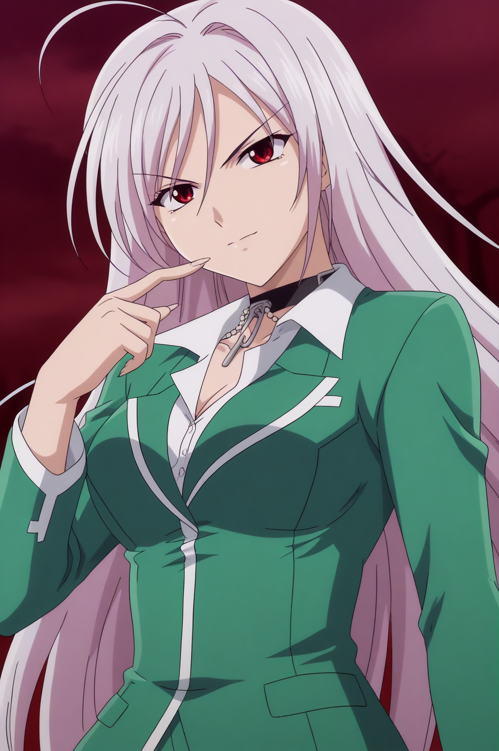 cMoka Akashiya vampire <lora:RosarioVampire-Moka_Akashiya-PDXL:0.8>