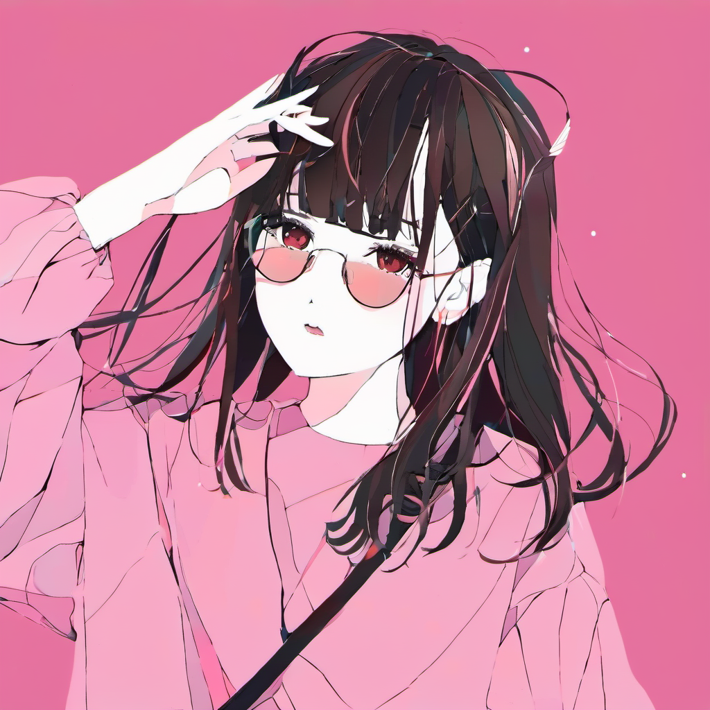 <lora:mourning_girl_xl_v7:0.8>,1girl,pink background,pink theme,