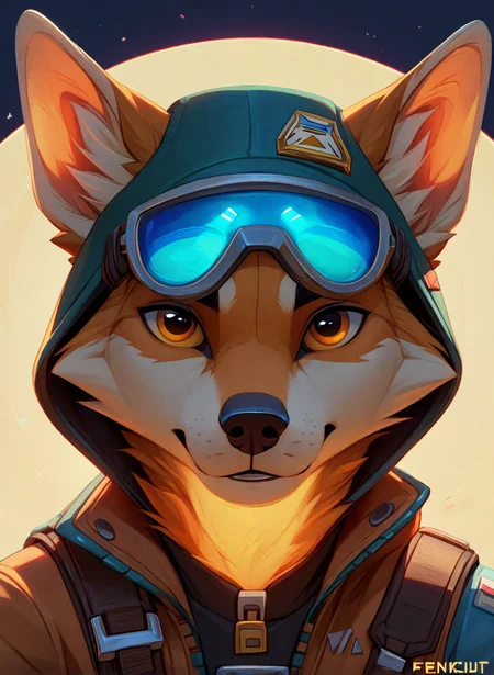 score_7_up, score_8_up, score_9,young_adult,young_adult, artist:your_artist_name, anthro, male, young, clear_skin, (soft_lighting:1.2), (slightly_revealing_clothing:1.1), (innocent_expression:1.3), (vibrant_colors:1.1), (detailed_background:0.8) , (zPDXL3:0.8)
<lora:Fennix_Fortnite:0.1> Fennix, fortnite
<lora:add-detail-xl:0.7> zPDXL3