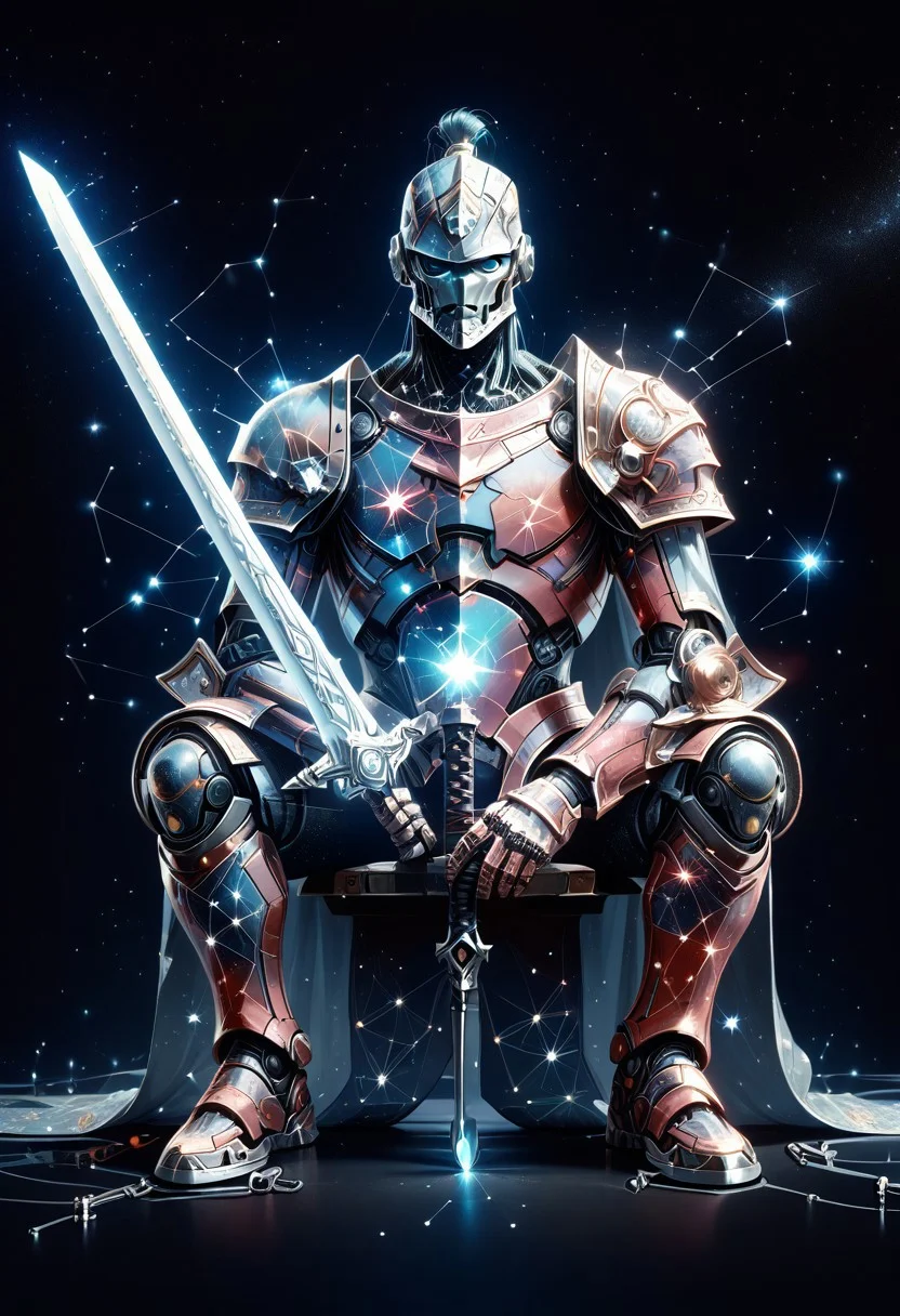 score_9, score_8_up, score_7_up,
epic magical sword, mechanical parts,
starry_morph,
simple background, black background